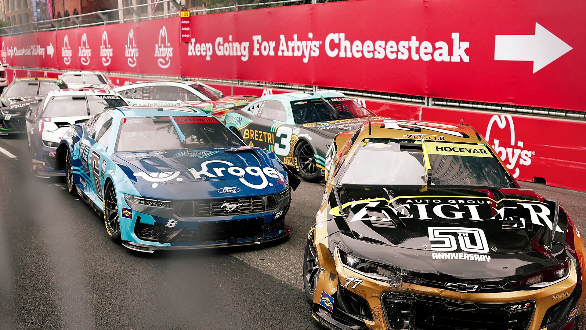 drivers crashed